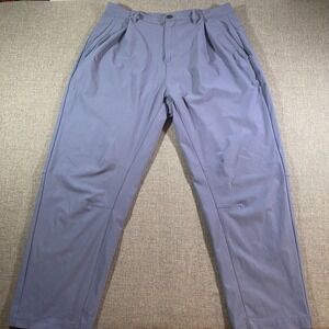 Legends Aviation Tapered Chino Pants Mens Size 38x26 Nightshadow Blue Stretch